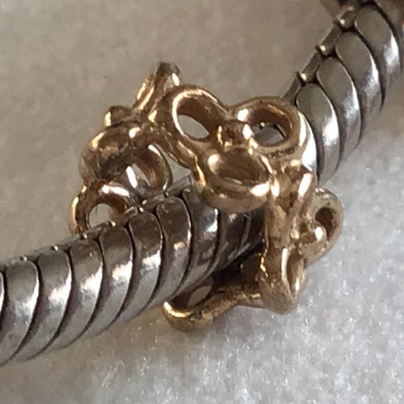 Pandora 14k solid gold spacer - Picture 2 of 3